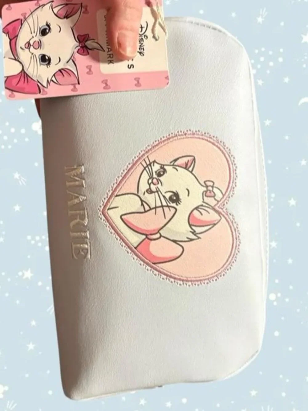 Disney Primark Aristocats Marie cat makeup bag pencil pouch